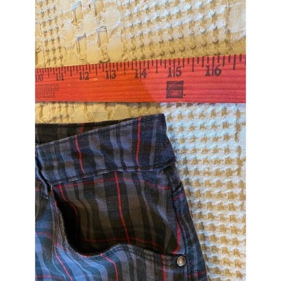 Charter Club Jean Shop Lexington Straight Plus Size 14 Plaid Womens Pants - Picture 7 of 10
